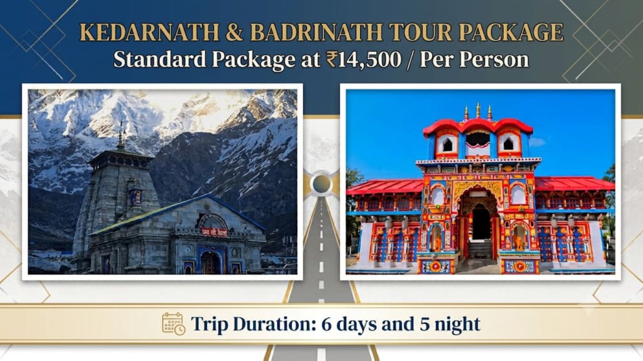 Kedarnath and Badrinath tour details in hindi